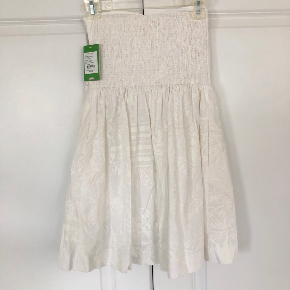 Lilly Pulitzer Henrietta Dress in Resort White - Picture 3 of 7